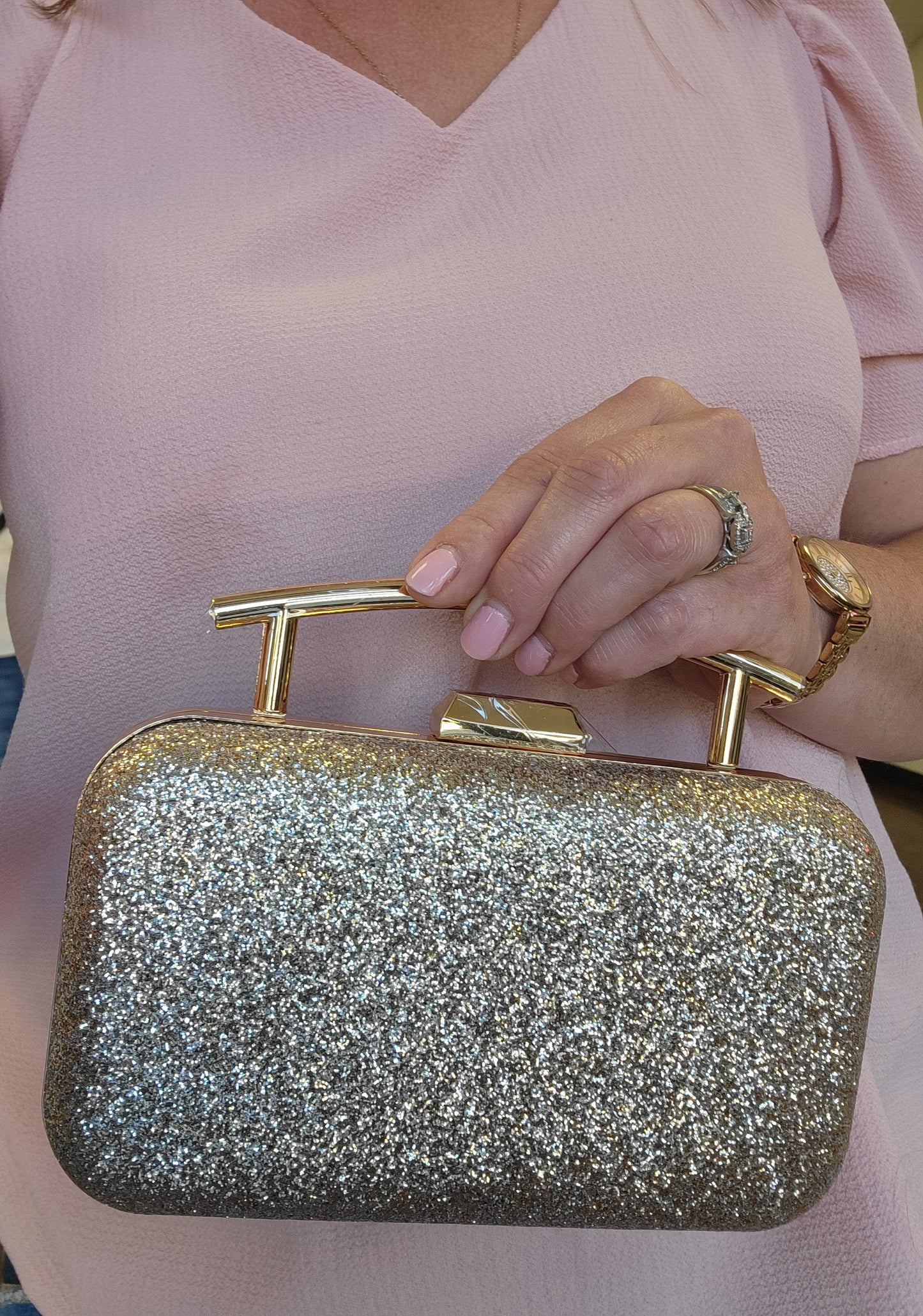 Glitter Clutch