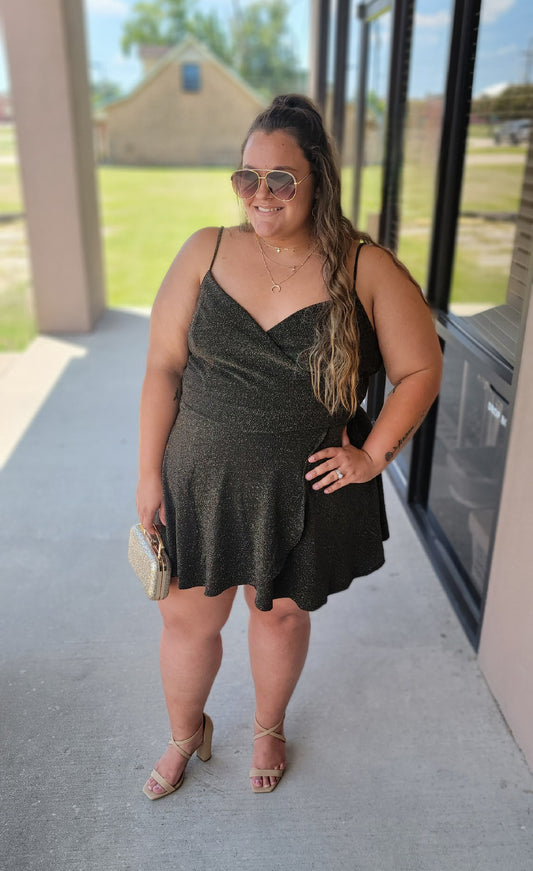 Girls Night Out Sparkle Romper