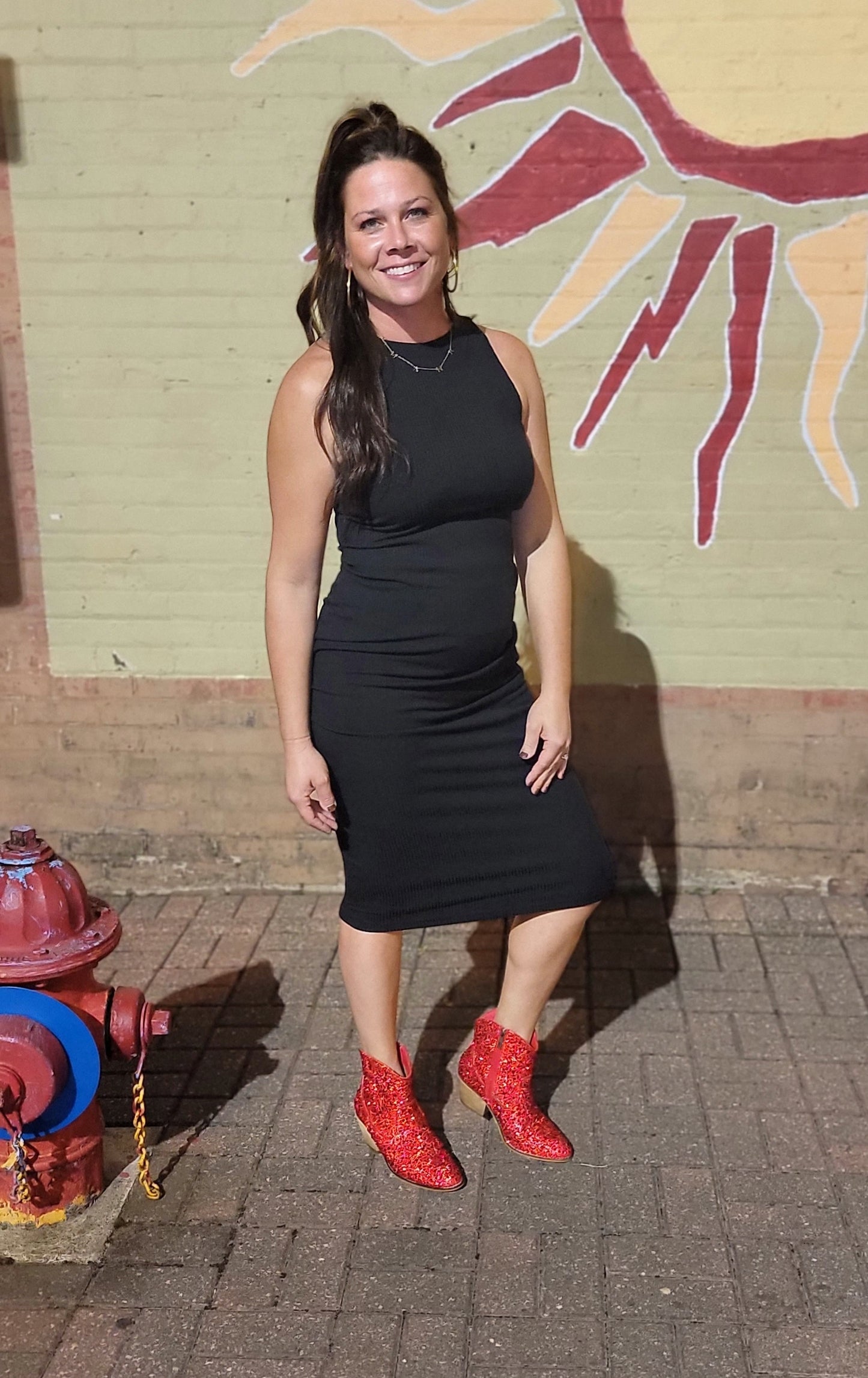Hailey Bodycon Midi Dress