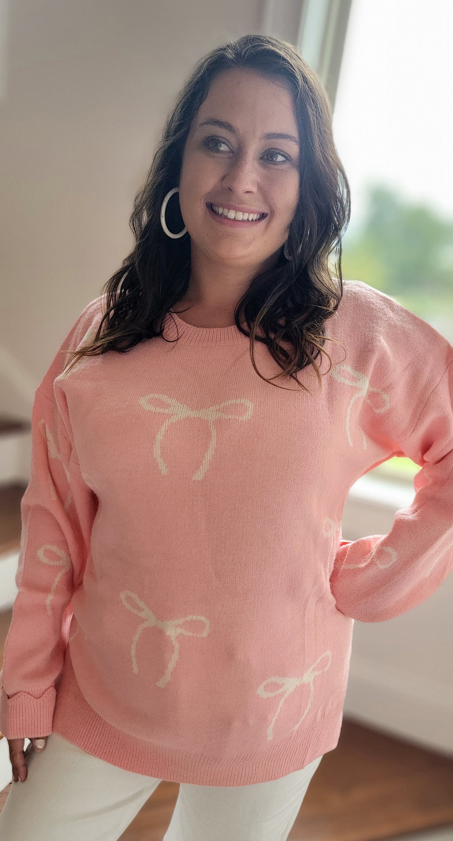Coquette Bow Sweater