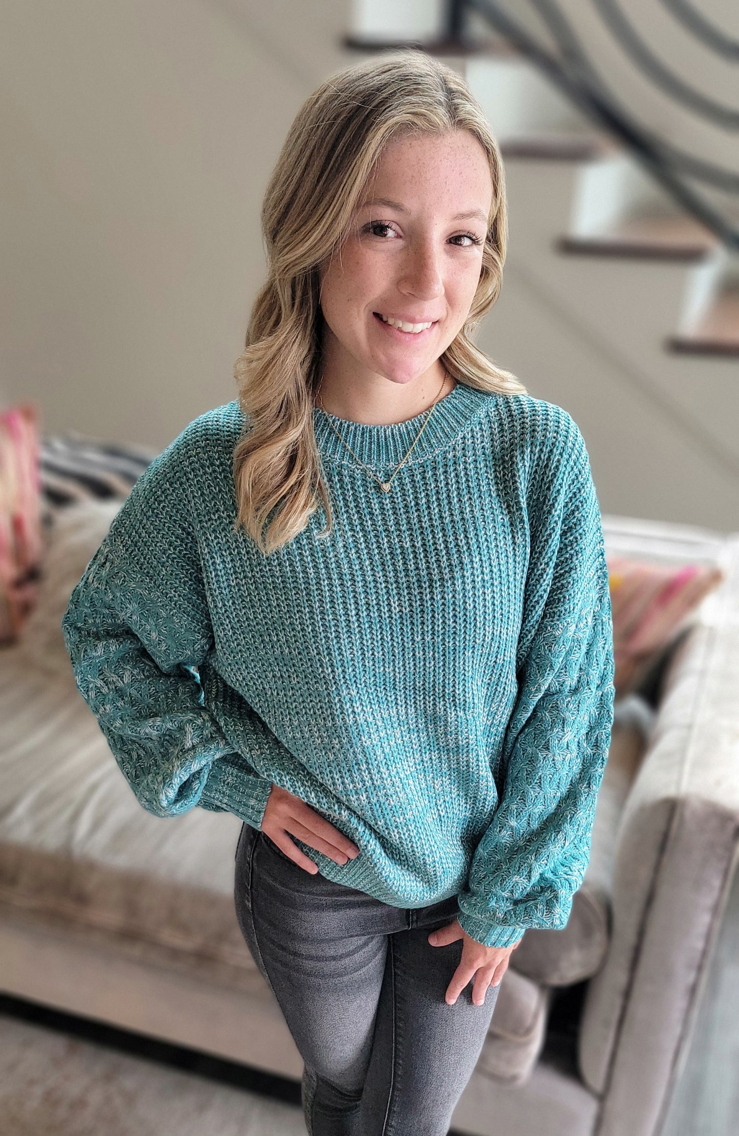 Corded Sweater
