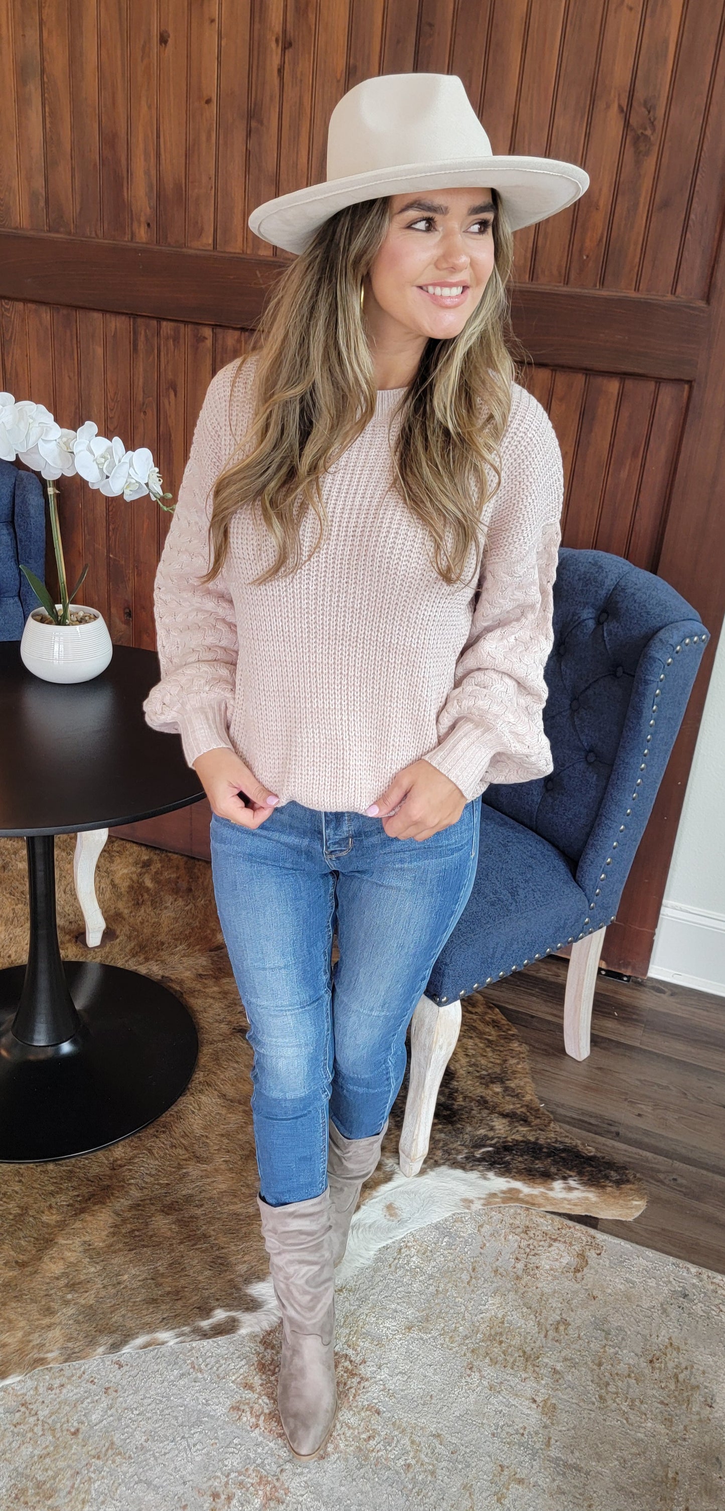 Corded Sweater