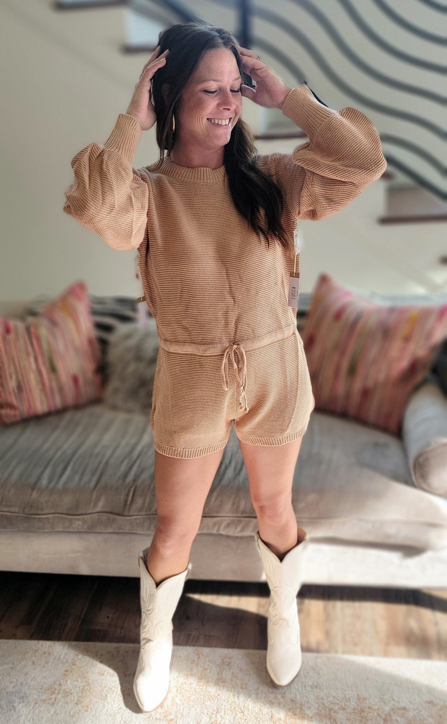 Brinkley Knit Romper