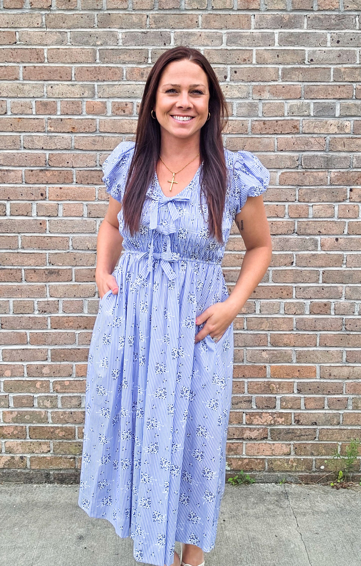 Ocean Dreams Midi Dress