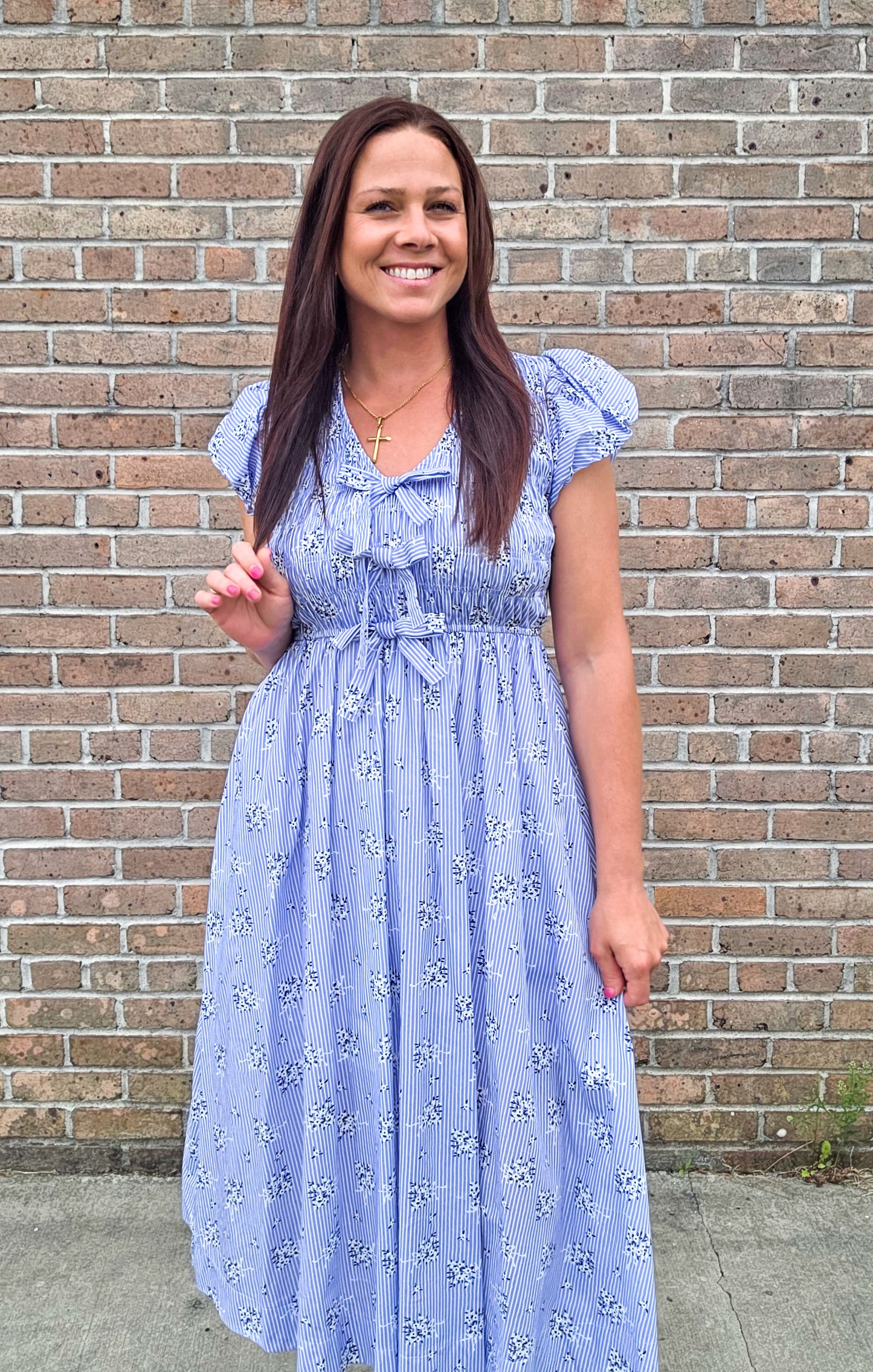 Ocean Dreams Midi Dress