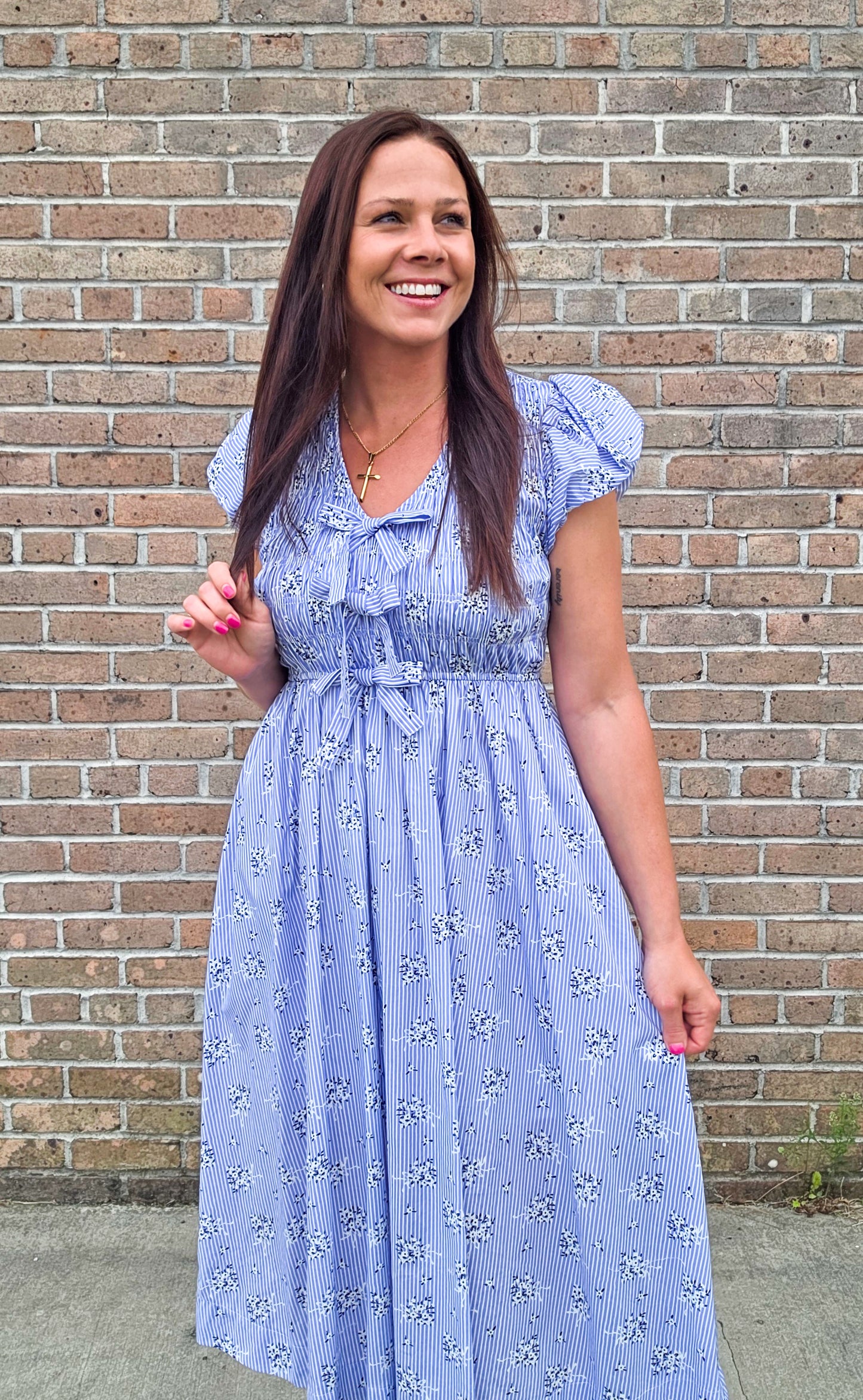 Ocean Dreams Midi Dress
