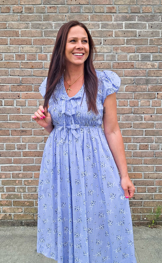 Ocean Dreams Midi Dress