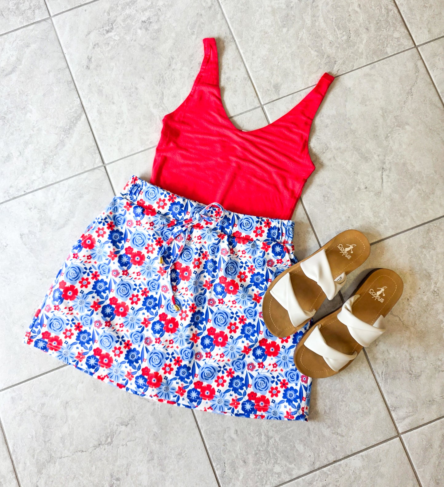 Liberty Floral Skort