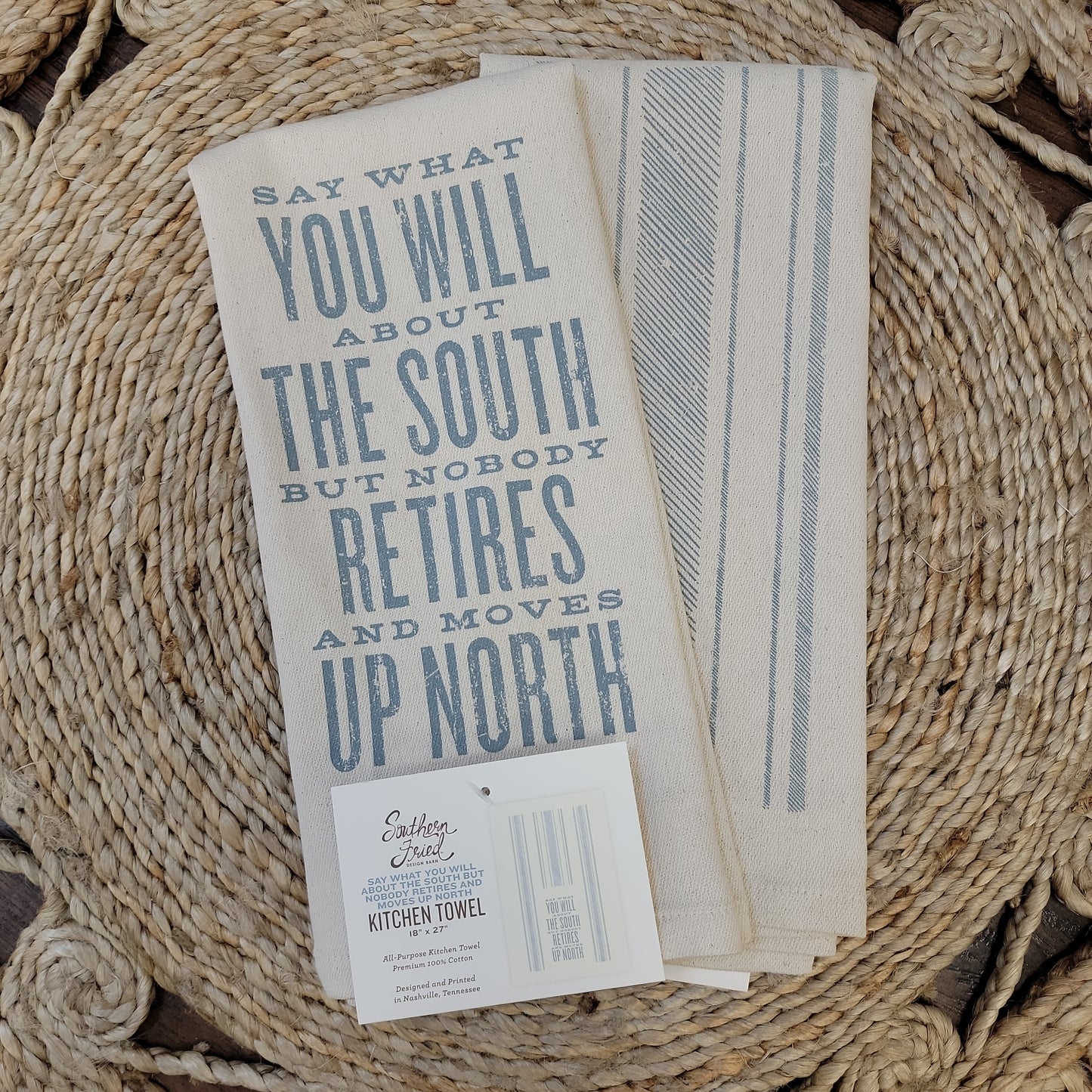 Southern Fried About The South Towel