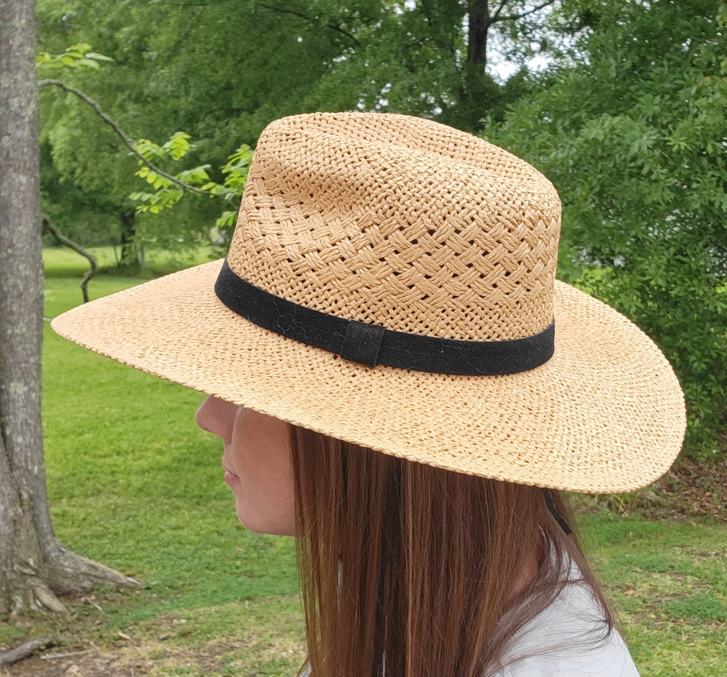 Braided Fedora Sun Hat