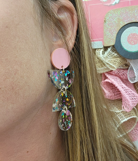 Glam Glitter Dangles