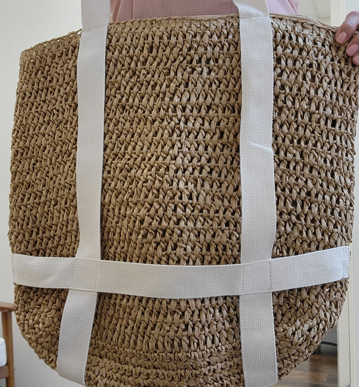 Braided Hat Holder Tote