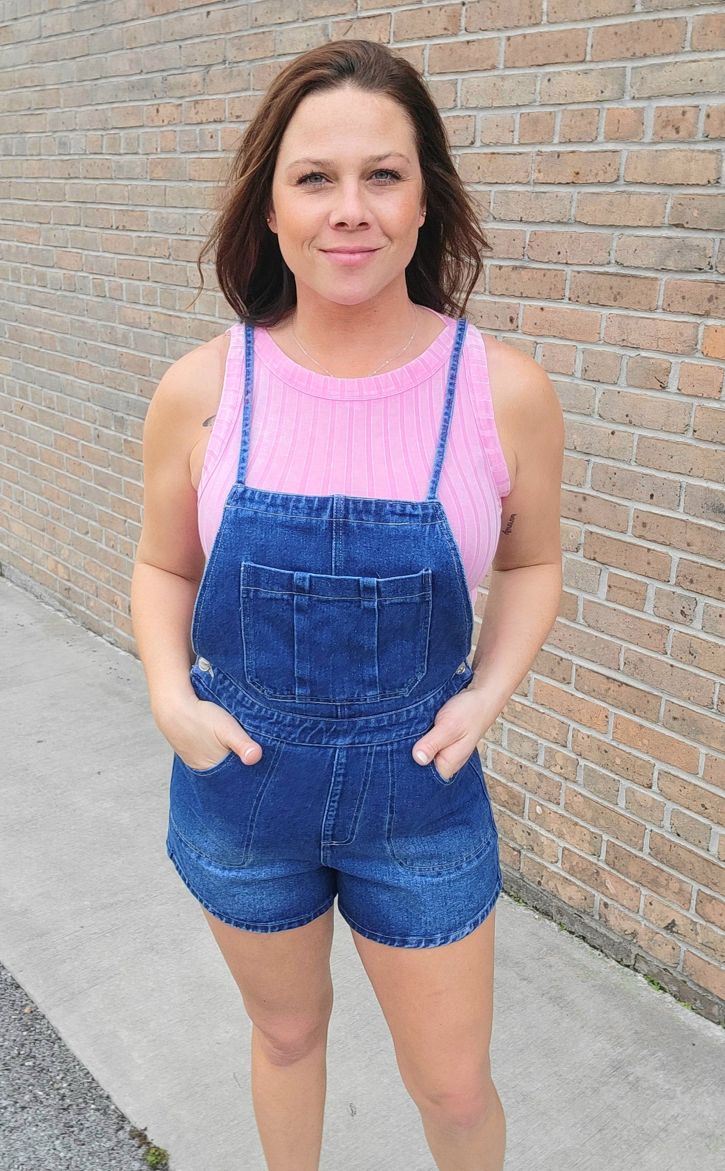 Overall Shorts