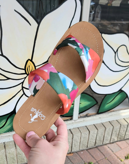 Corkys With a Twist Sandal