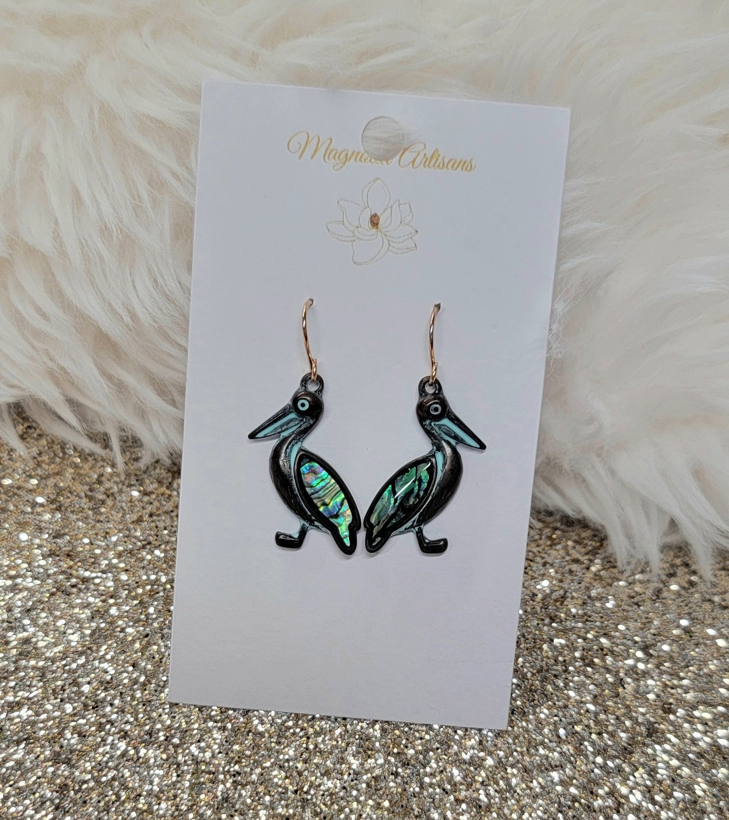 Pelican Earrings