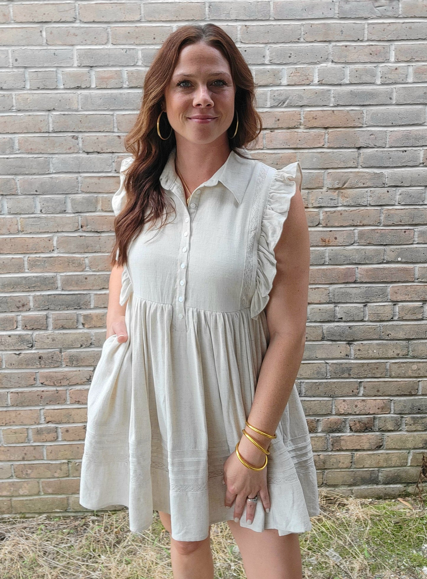 Annie Linen Dress