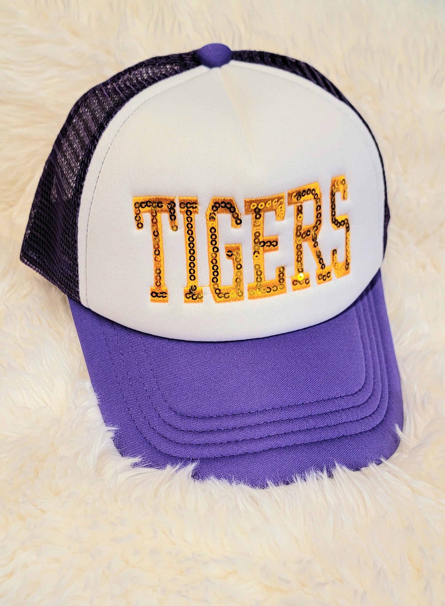 Tiger Sequin Hat