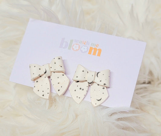 Coquette Spooky Bow Studs