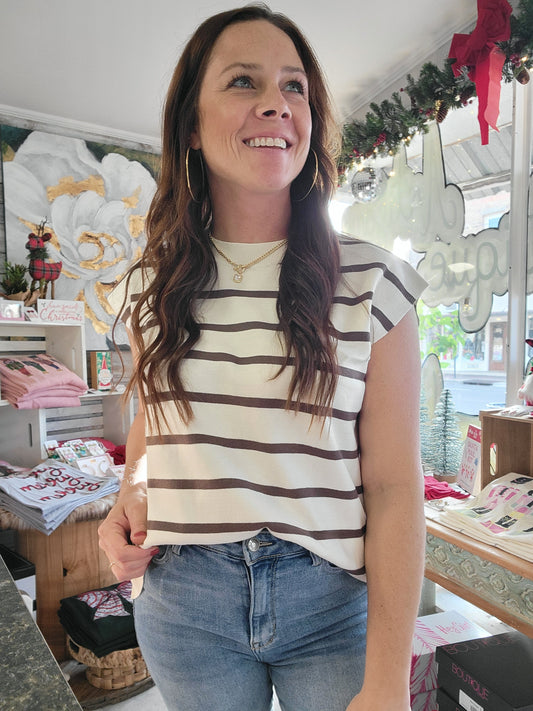 Missy Striped Top