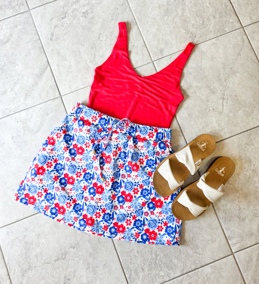 Liberty Floral Skort
