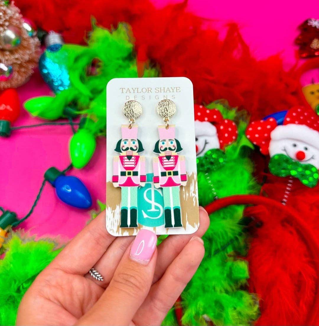 Taylor Shaye Nutcracker Earrings