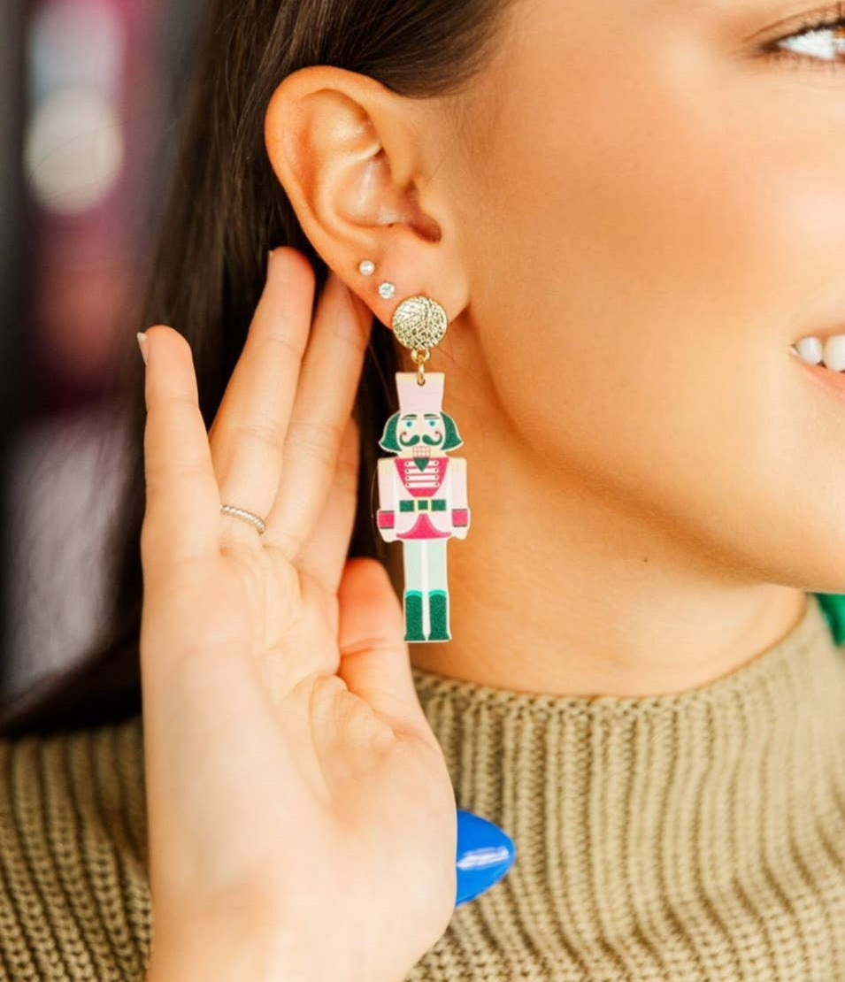 Taylor Shaye Nutcracker Earrings