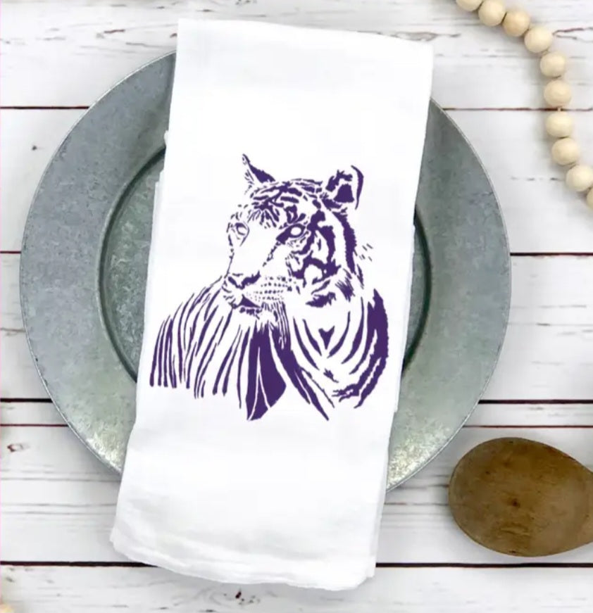 LSU Tiger Towel