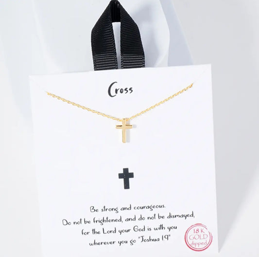 Tara Cross Necklace