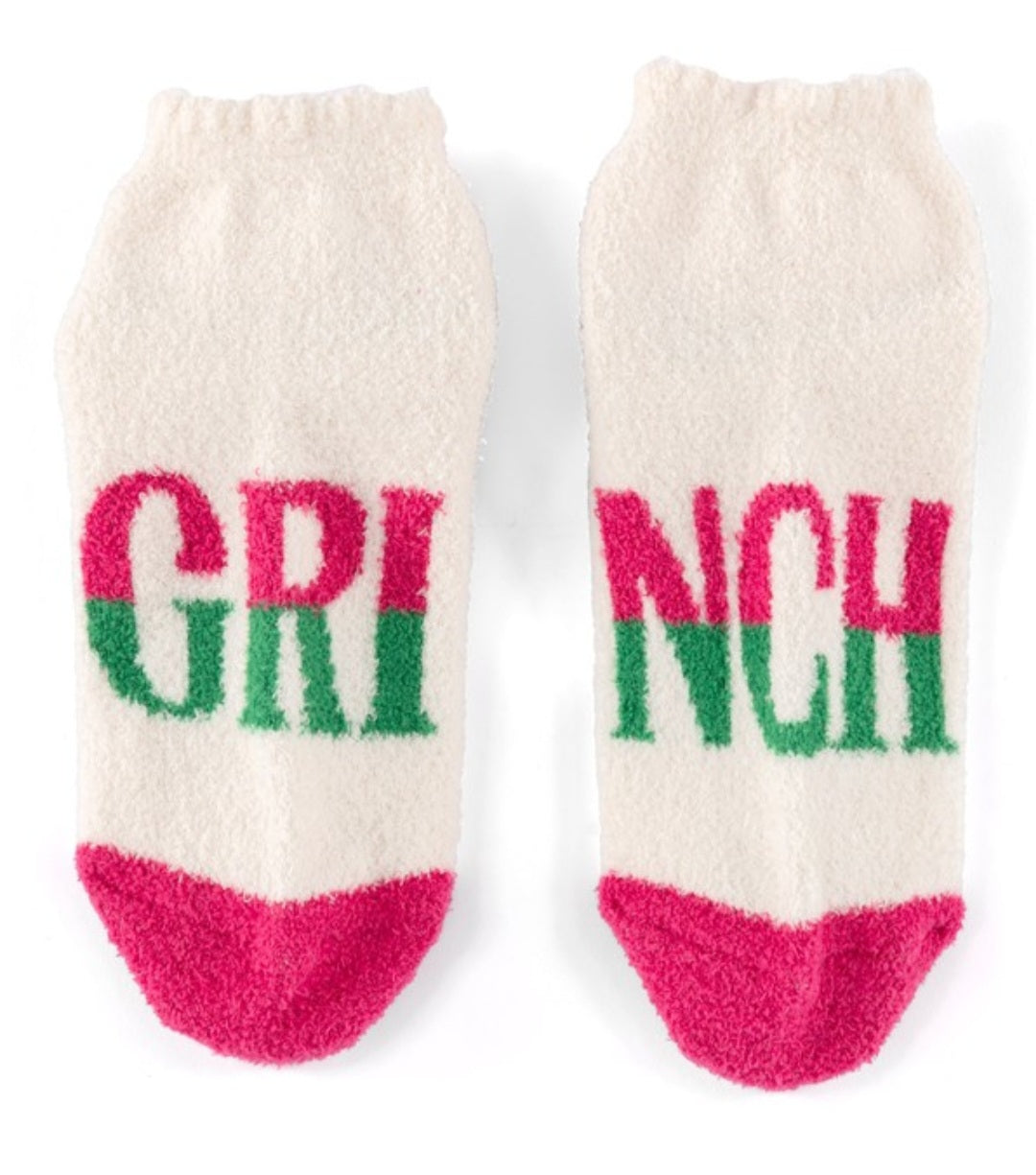 Grinch Socks