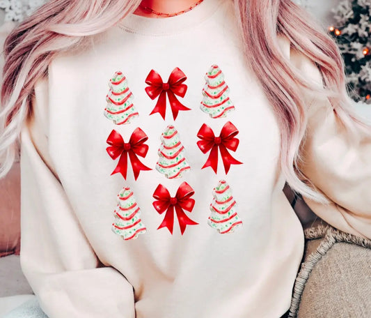 Little Debbie Christmas Cakes Sweatshirt