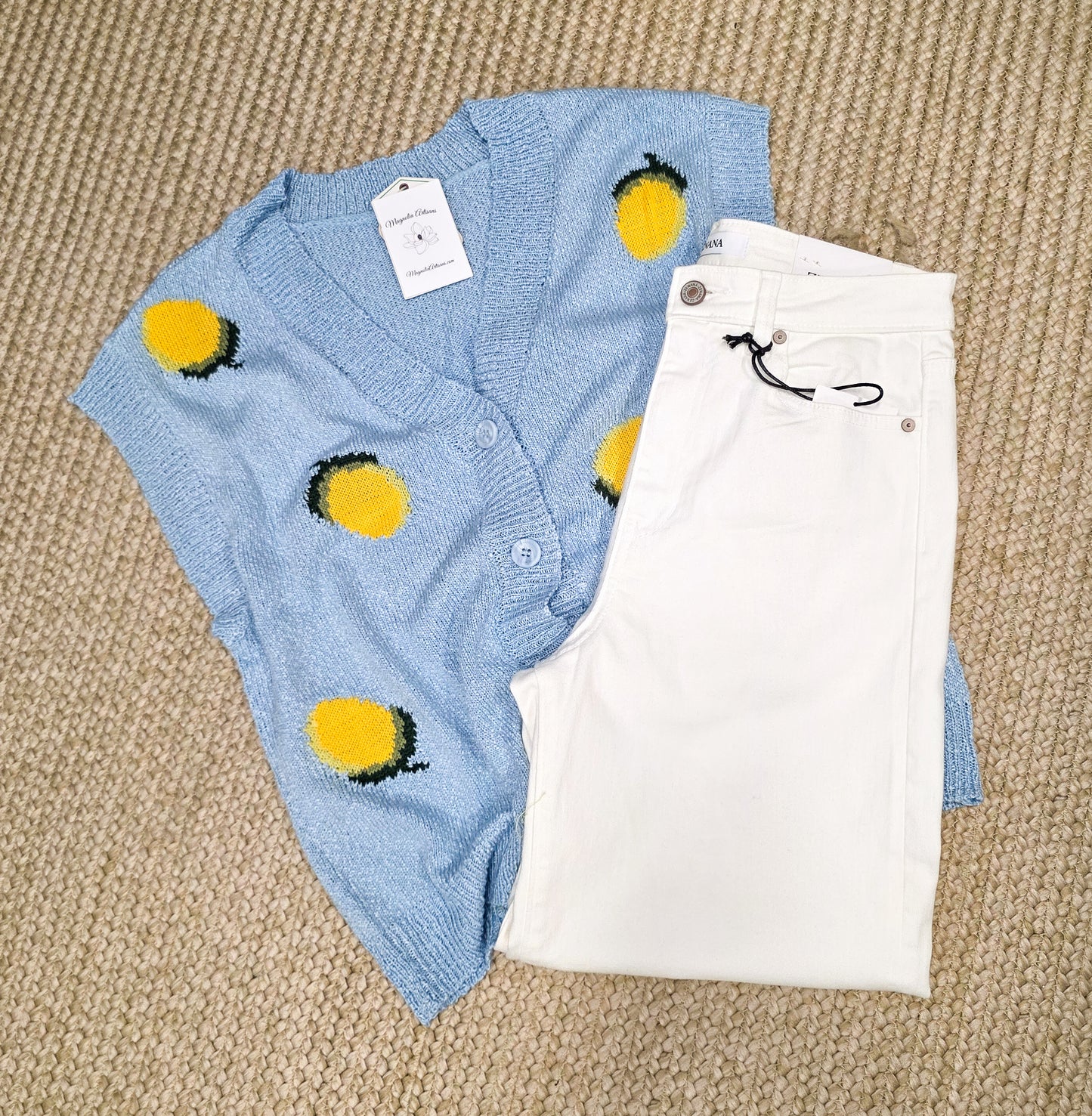 Lemon Sweater Vest
