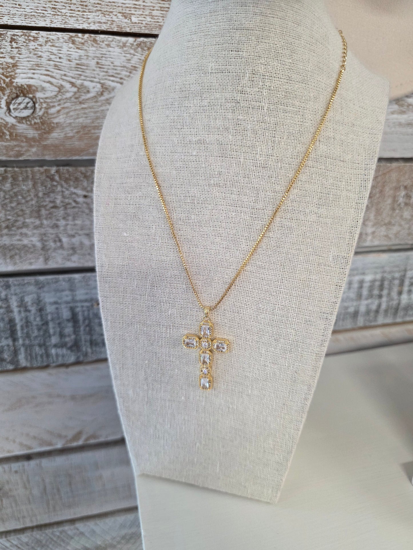 Vintage Cross Necklace