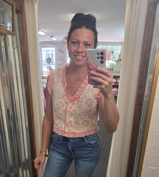 Serena Lace Top