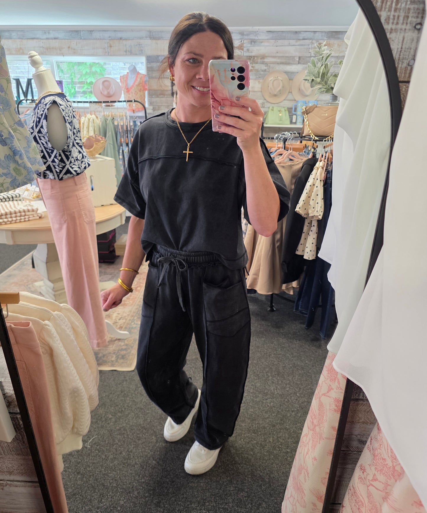 Black Washed Set