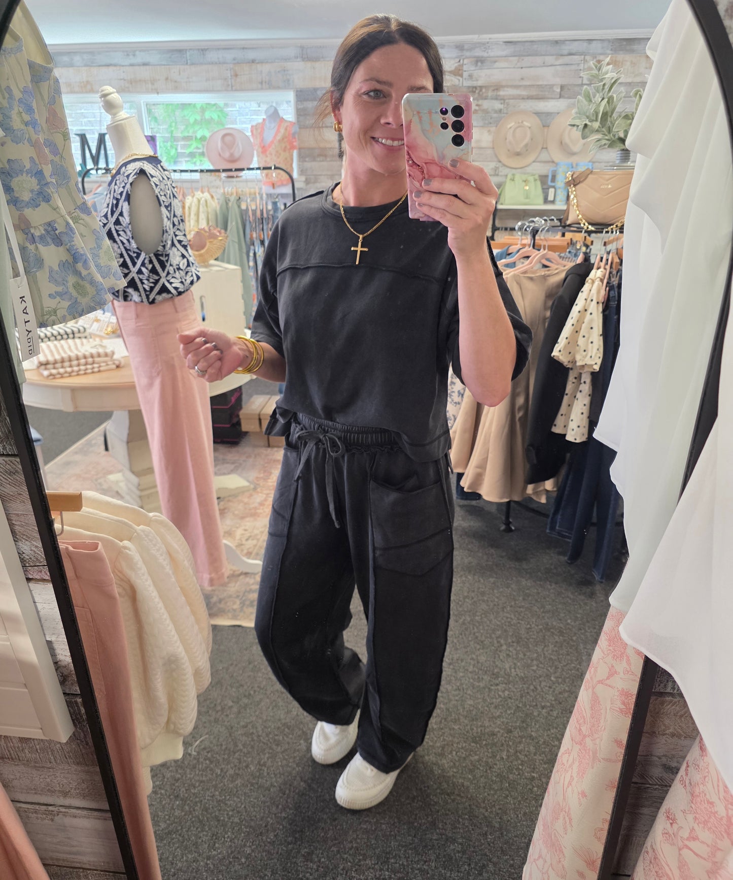 Black Washed Set