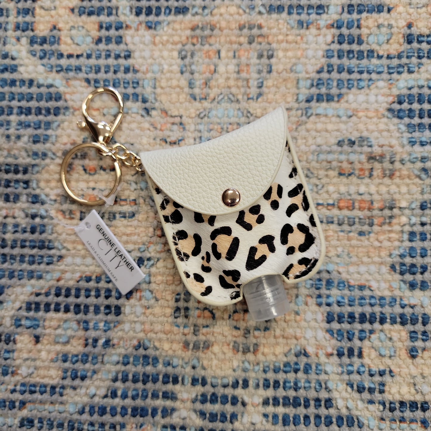 Leopard Sanitizer Purse