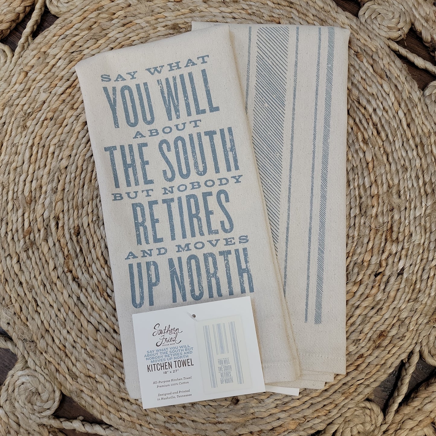 Southern Fried About The South Towel