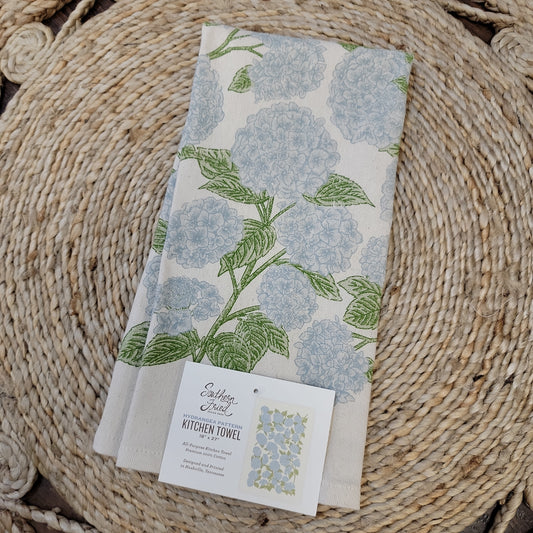 Southern Fried Hydrangea Towel