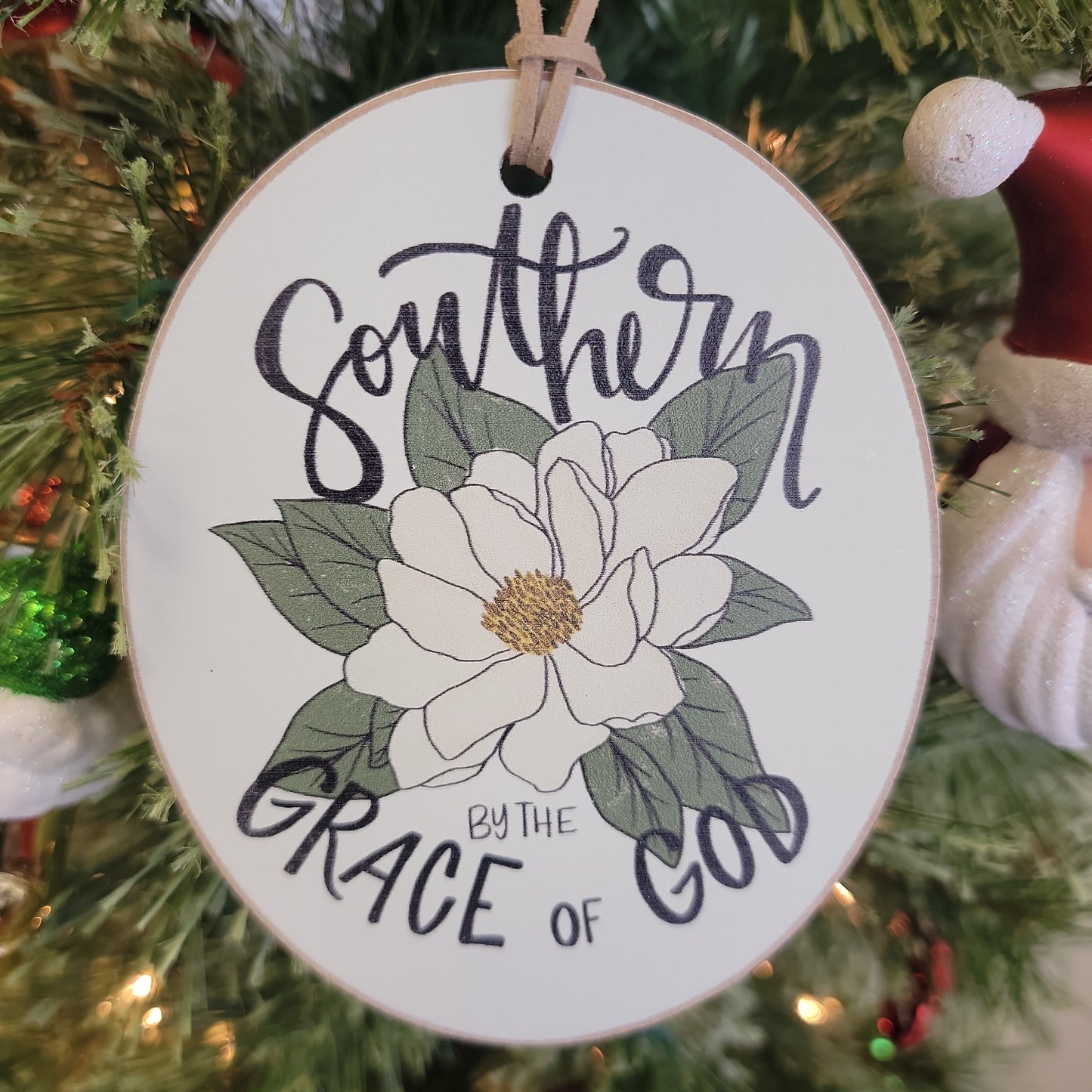 Southern By the Grace of God Ornament