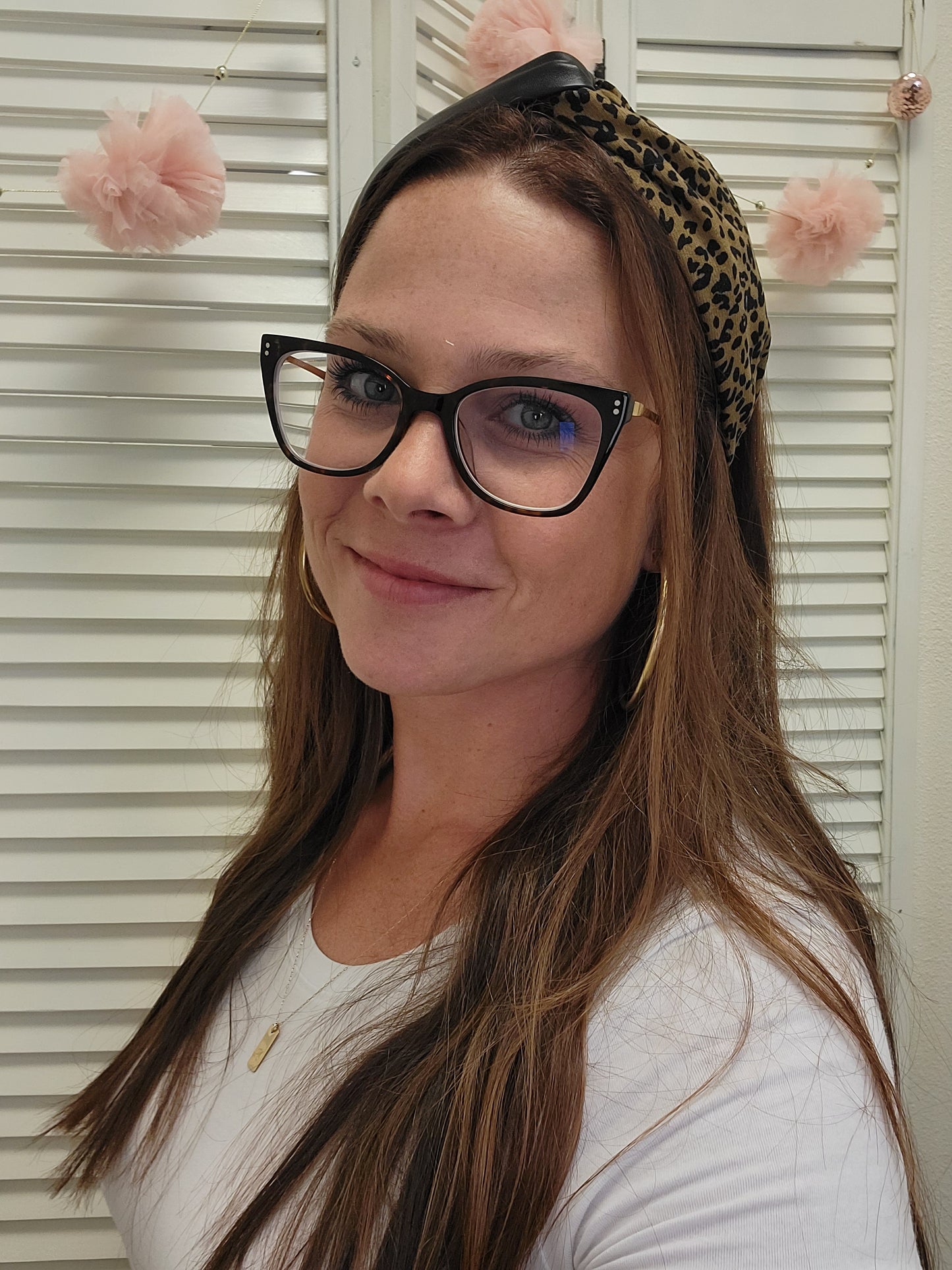 Leopard Knotted Headband