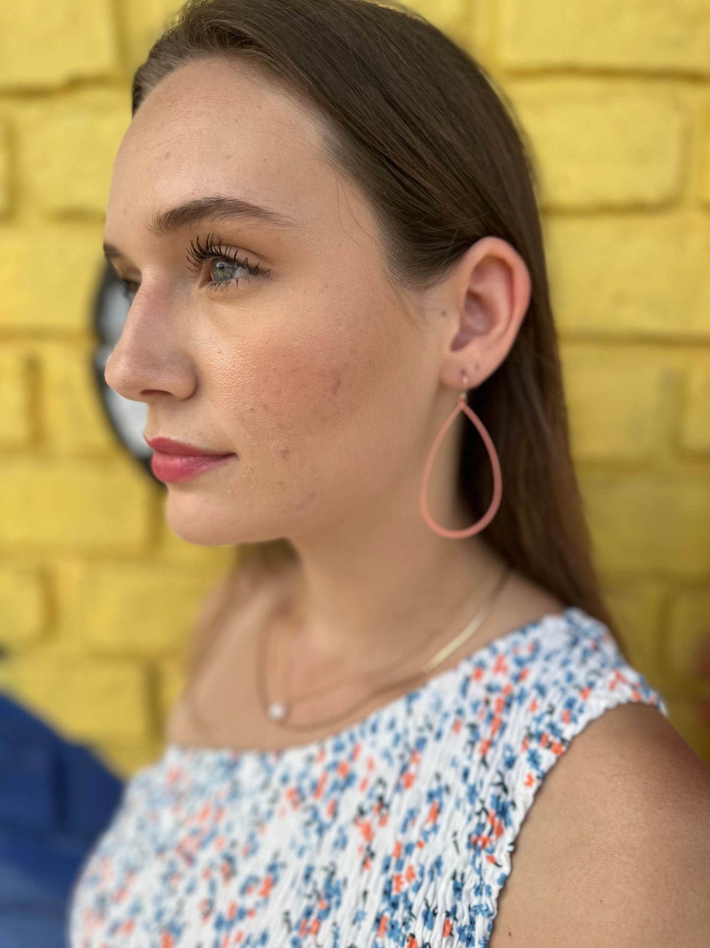 Neon Hoop Earrings